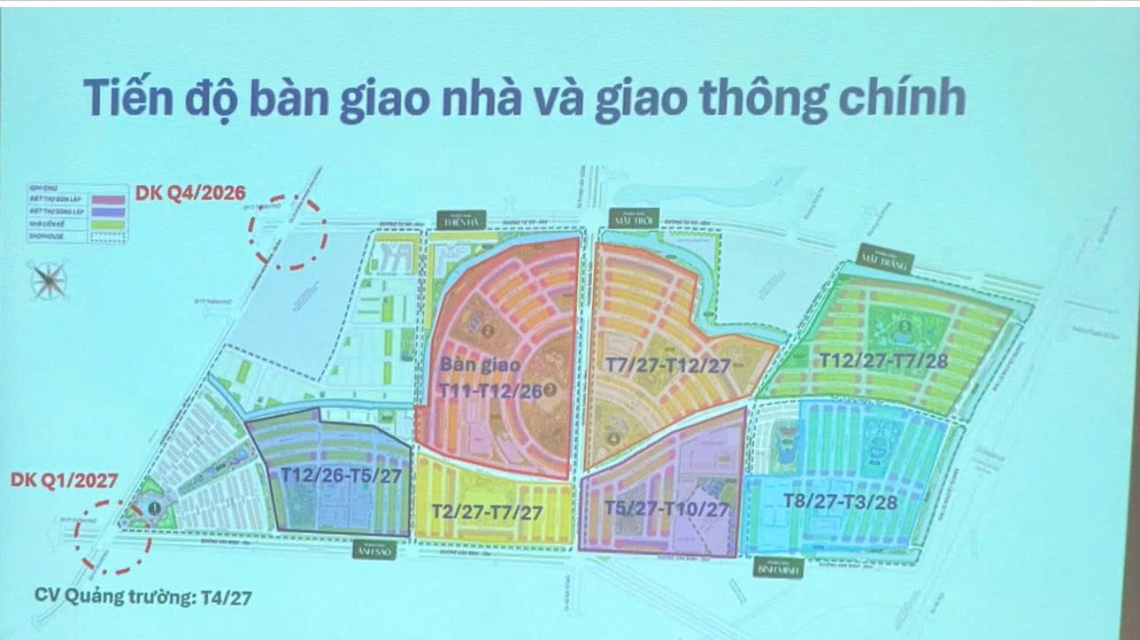 5 Phân khu quy hoạch hiện đại và thông minh